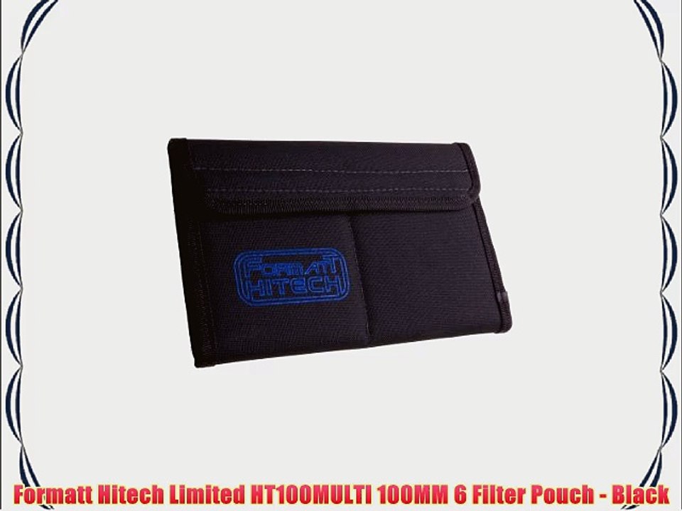 Formatt Hitech Limited HT100MULTI 100MM 6 Filter Pouch - Black