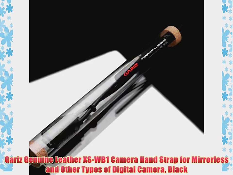 Gariz Genuine Leather XS-WB1 Camera Hand Strap for Mirrorless and Other Types of Digital Camera