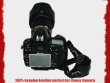 FotoTech Professional 100% GENUINE LEATHER Hand Wrist Strap Grip for Canon EOS 1D X EOS 6D