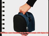 Steel Blue Laurel Handbag Case for Nikon Coolpix L830 Digital SLR Camera