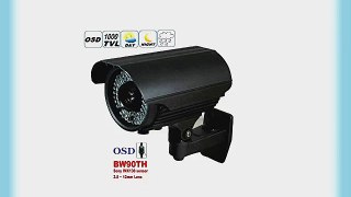 BW? WHOLESALE PRICE Newest BW90TH HD 1000TVL SONY IMX138 CCTV Waterproof Outdoor camera With