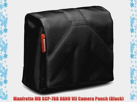 Manfrotto MB SCP-7BB NANO VII Camera Pouch (Black)