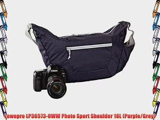 Lowepro LP36573-0WW Photo Sport Shoulder 18L (Purple/Grey)