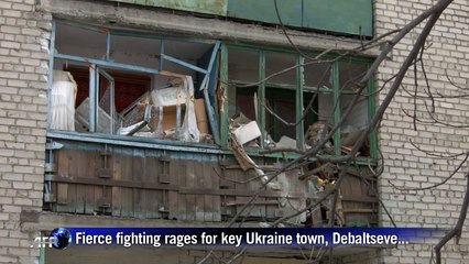 Fierce fighting rages for key Ukraine town of Debaltseve