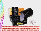 TechCare Ever Ready Protective Leather Camera Case Bag for Nikon D7100 D7000 D5300 D5200 D5100