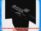 Gariz Genuine Leather HG-RX100M3BK Camera Metal Half Case for Sony RX100III RX100M III with