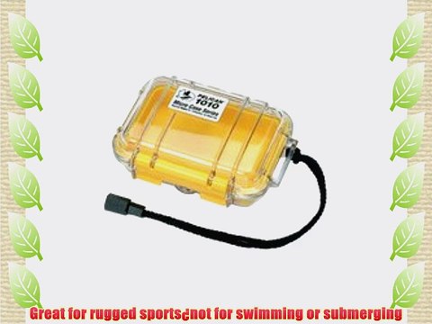 Pelican i1010 Waterproof Case for iPod Yellow