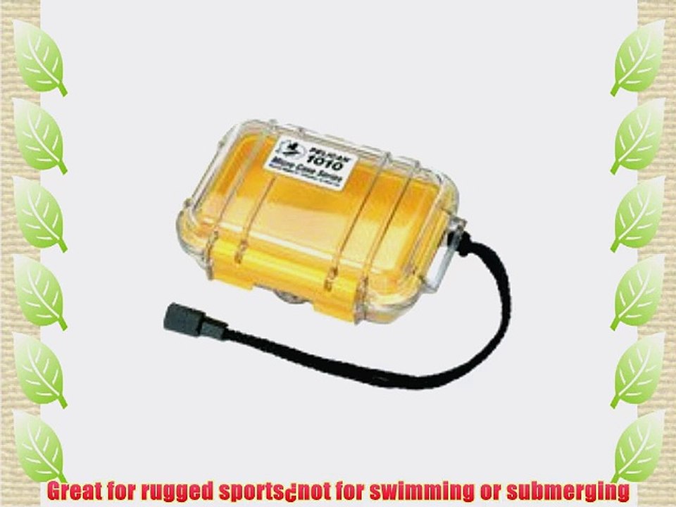 Pelican i1010 Waterproof Case for iPod Yellow