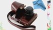 MegaGear Ever Ready Protective Dark brown Leather Camera Case  Bag for Leica X Vario Leica