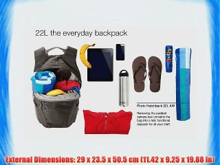 Photo Hatchback 22L AW Camera / Tablet Backpack (Galaxy Blue) and Accessory Kit For Canon EOS