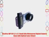 DicaPac WP110 5.7 x 3.7 Small Alfa Waterproof Digital Camera Case with Optical Lens (Clear)