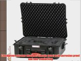 HPRC HPRC2700PHA 2700 Series Hard Case with Foam for DJI Phantom and Accessories (Black)
