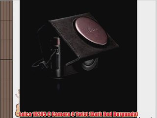 Leica 18785 C Camera C Twist (Dark Red Burgundy)