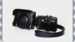 Black PU Leather DSLR Camera Shoulder Strap Bag Cover for Canon PowerShot G15 G16