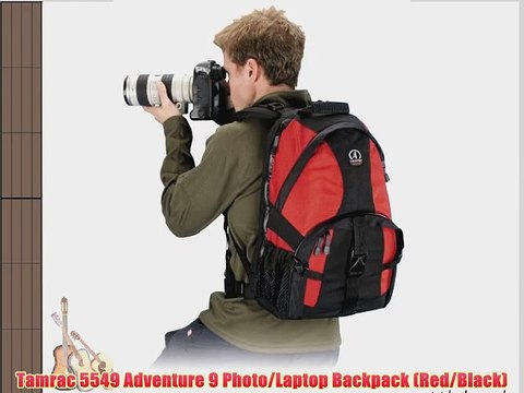 Tamrac 5549 Adventure 9 Photo/Laptop Backpack (Red/Black)
