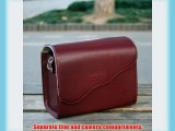 Woodmin Retro PU Leather Camera Case for fujifilm Instax Mini 7s Mini 8 Mini 25 Mini 50sInstax