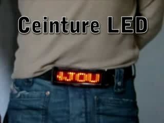Ceinture LED