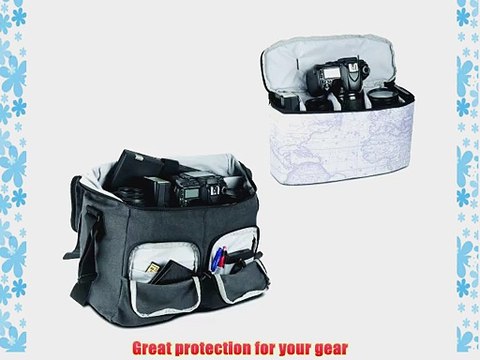 National Geographic NG W2161 Walkabout Medium Satchel for DSLR Camera with 15.4-Inch Laptop/Personal