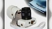 MegaGear Ever Ready Protective Leather Camera Case Bag for Canon Eos M Canon Eos M2 (White)