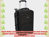 Lowepro Pro Roller x200 AW Digital SLR Camera Bag/Backpack Case with Wheels (Black)