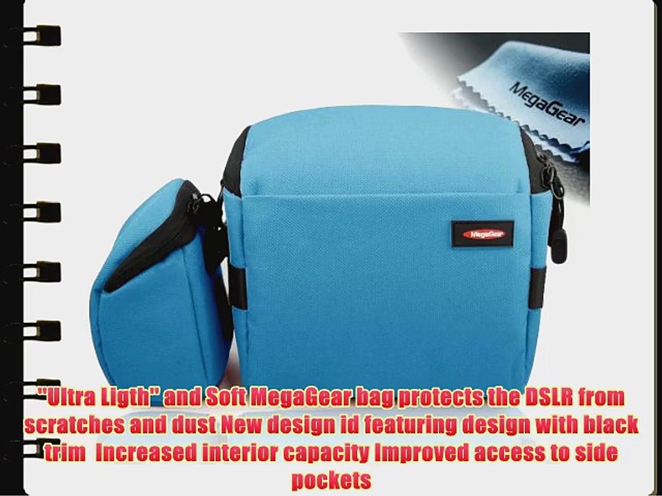 MegaGear ''Ultra Light'' NEW Stylish Camera Bag Adventure for Nikon 1 J4 with 10-30mm Lens