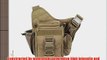 iBaste Tactical Sling Shoulder Bag DSLR Camera Lens Pocket Camo Messenger Bag (Brown)