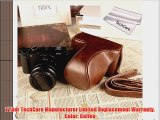 TechCare Ever Ready Protective Leather Camera Case Bag for FUJIFILM X-M1 X-A1 (Coffee)