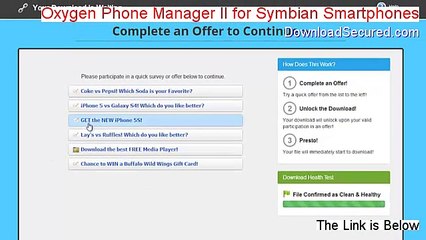 Oxygen Phone Manager II for Symbian Smartphones Full [Download Now]