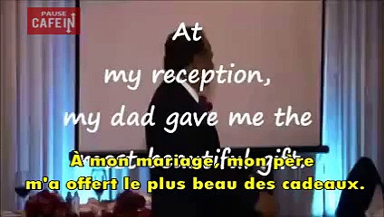 Le cadeau de mariage de ce père va faire fondre en larmes toute la salle