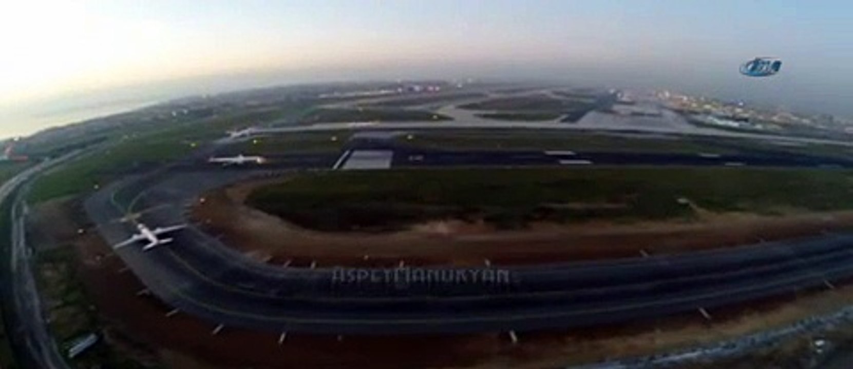 Yolcu uçağına İHA sürprizi