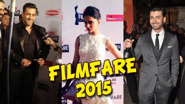 Salman Khan, Deepika Padukone, Fawad Khan | Filmfare Awards 2015