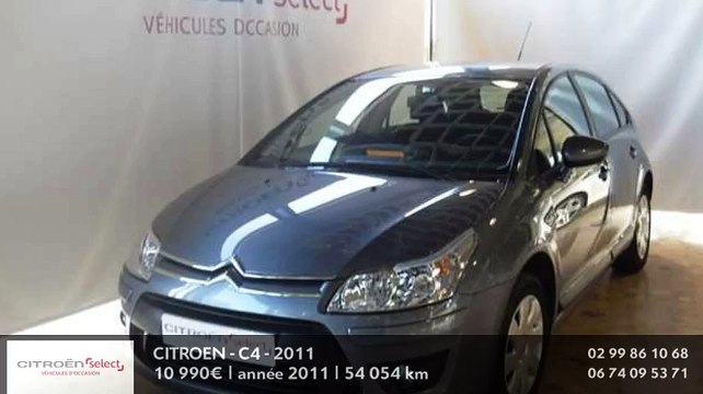 Annonce Occasion CITROëN C4 HDi 92 Airdream Confort 2011