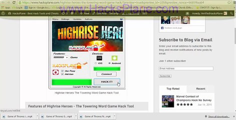 Highrise Heroes Hack Android and iOS