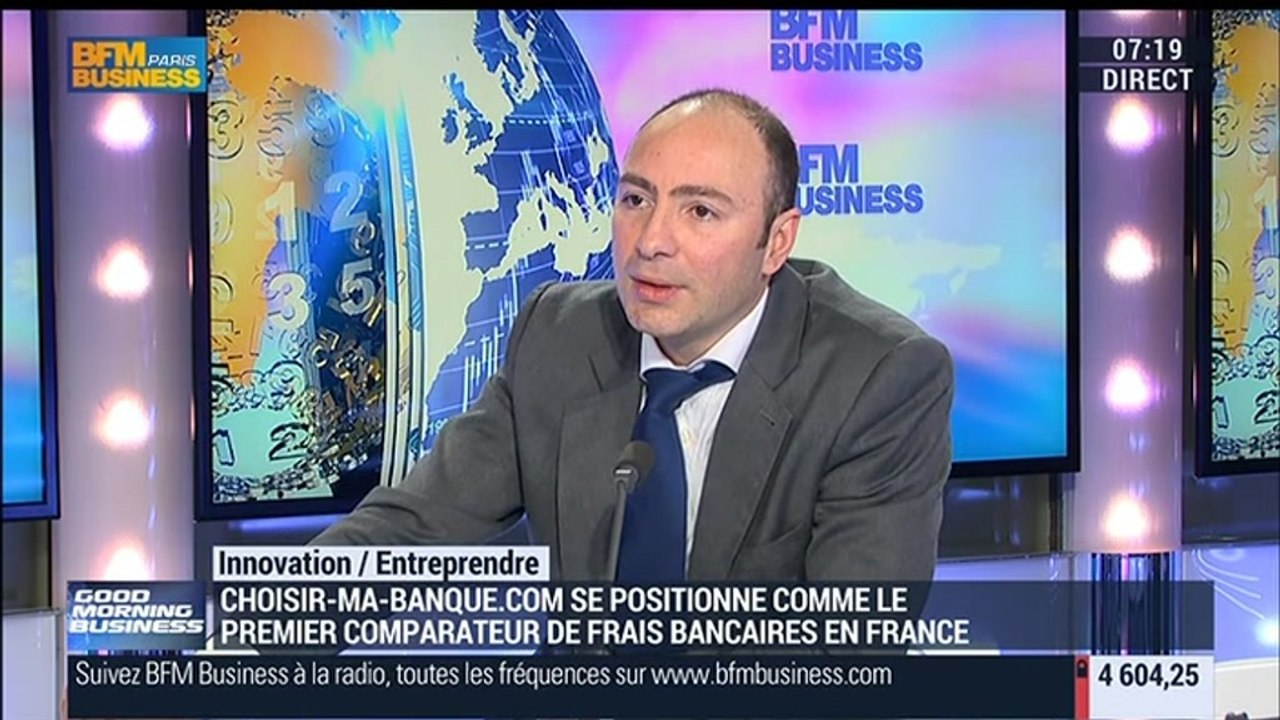 Choisir ma Banque aide les consommateurs à trouver la banque la moins chère: Ludovic Herschlikovitz - 02/02