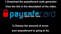 PaysafeCard Code Generator _v2_ 2014 with Bugfixes 26.01.14