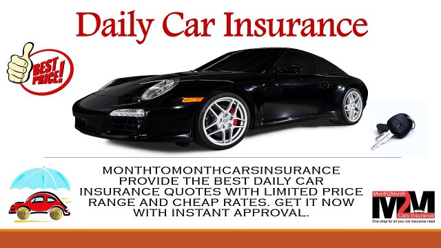 Daily Car Insurance For High Risk Driver