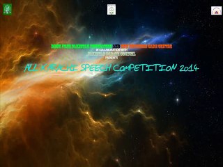 Speech Competition - Part 03