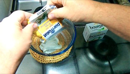 Filetes de Pescada com Queijo Boursin