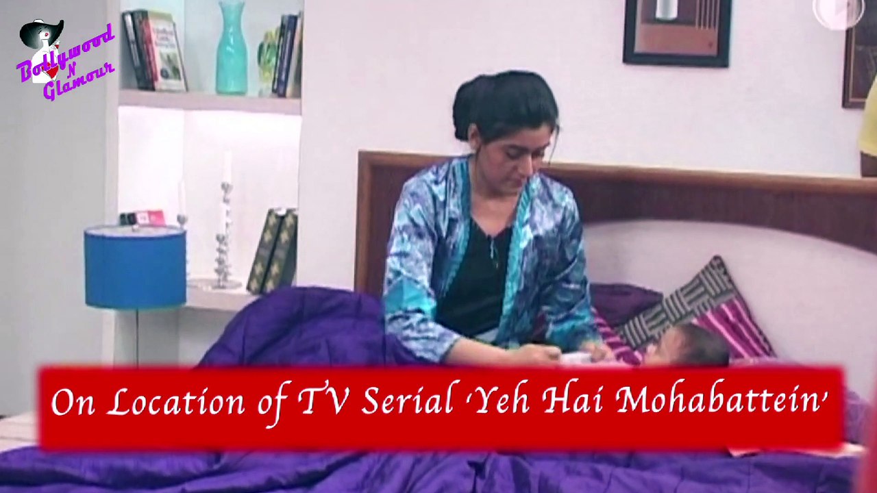 On Location of TV Serial ‘Yeh Hai Mohabattein’