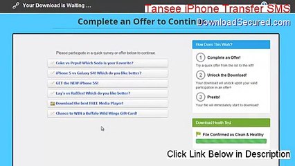 Tansee iPhone Transfer SMS Key Gen - Download Now 2015