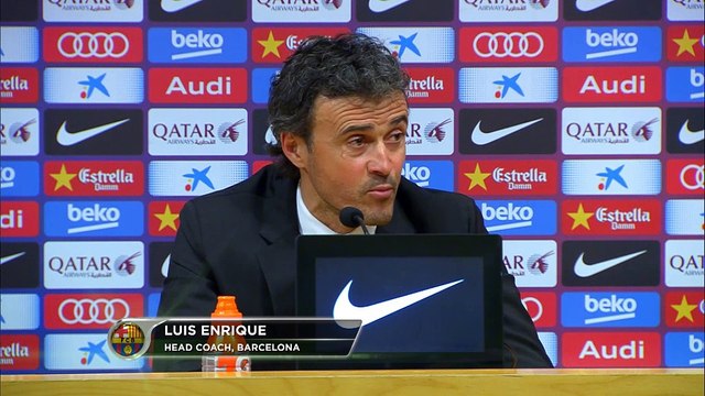 Luis Enrique: Suarez non segna? Non è un problema