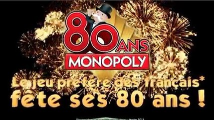 Monopoly - De véritables billets de banques dans 80 boîtes