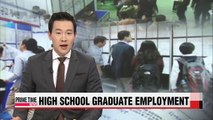 More high school grad entered work force in 2014