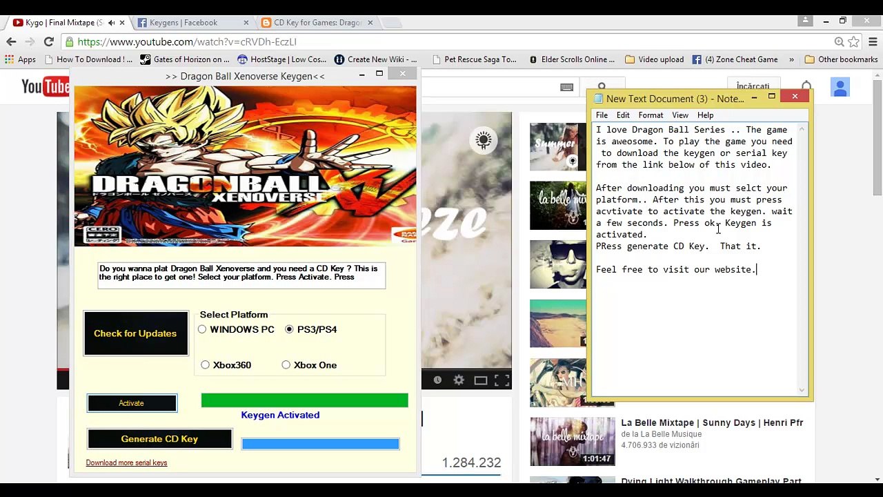 Dragon Ball Xenoverse Key (Steam, Xbox One, Xbox 360, PS3 PS4)