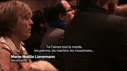 Lienemann commente le discours de Valls
