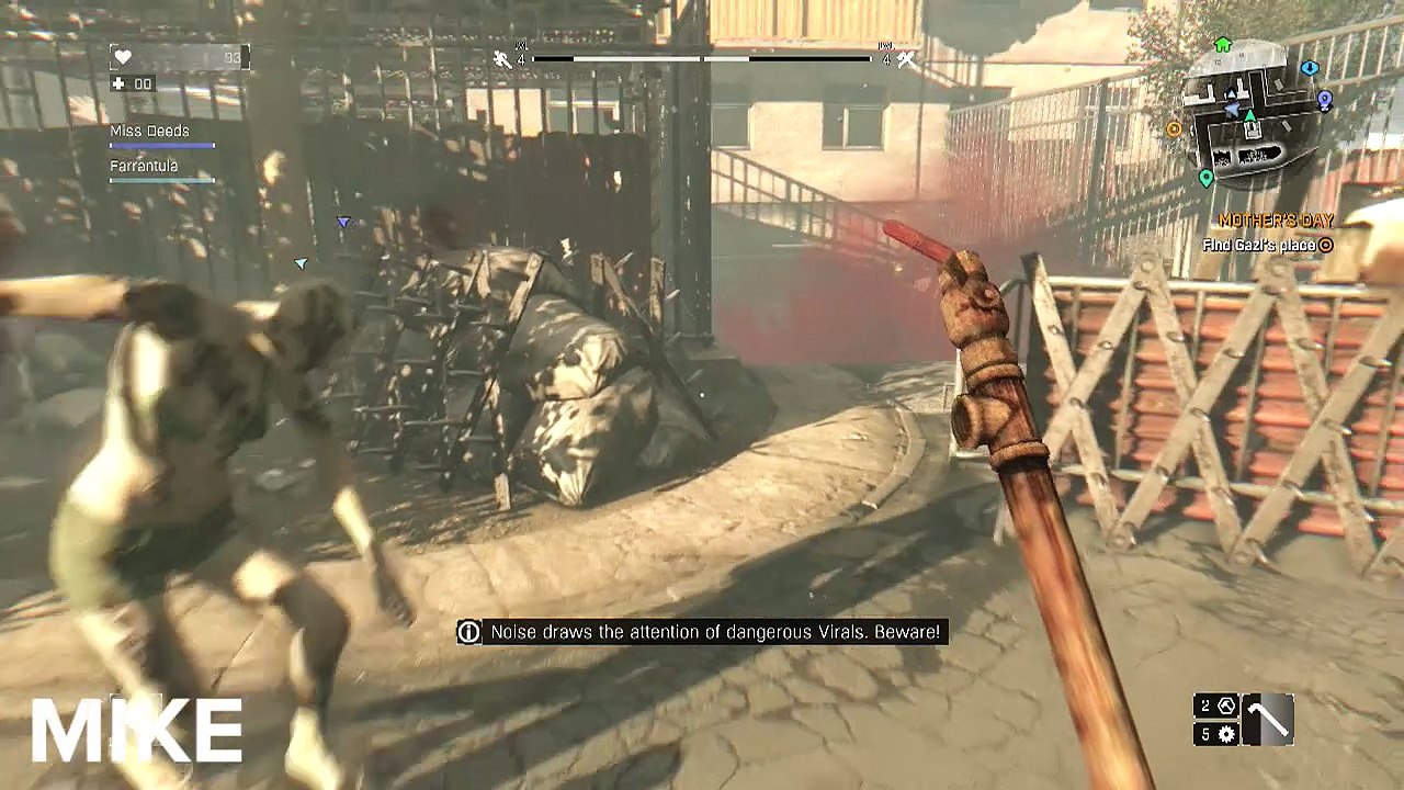 Let's Play Co-op Dying Light Ep. 2 - Find Chocolates, Trade for Medicine, PROFIT