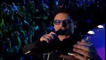 U2 Show de la mi-temps Super Bowl 2002 à la New Orleans