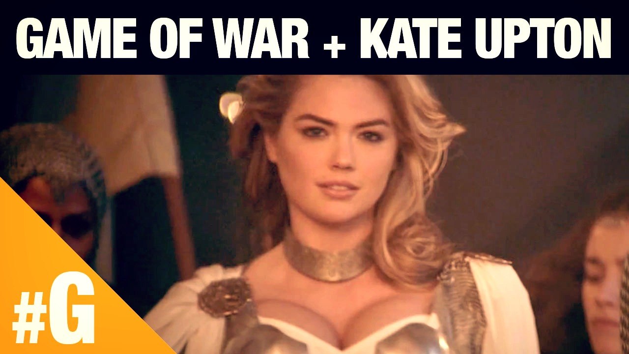 Super Bowl : Kate Upton sort le grand jeu pour Game of War