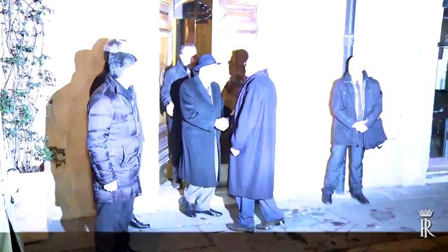 Roma - Il Presidente Mattarella dal Presidente Emerito Napolitano (01.02.15)