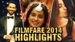 Filmfare Awards 2014 Highlights